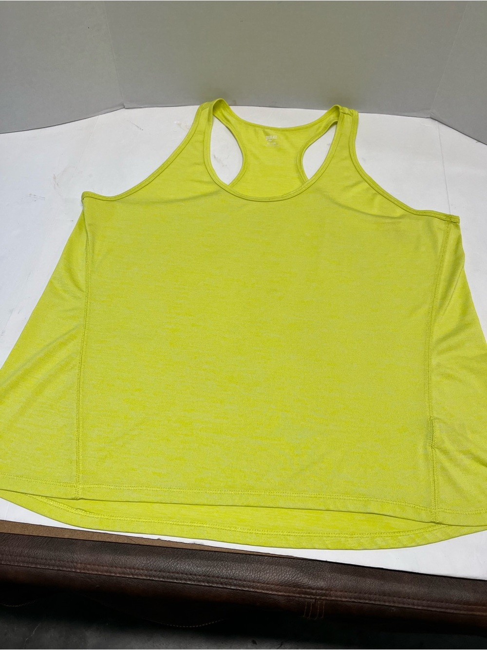 Everlast Women's Racerback Muscle Tank - Neon Yellow